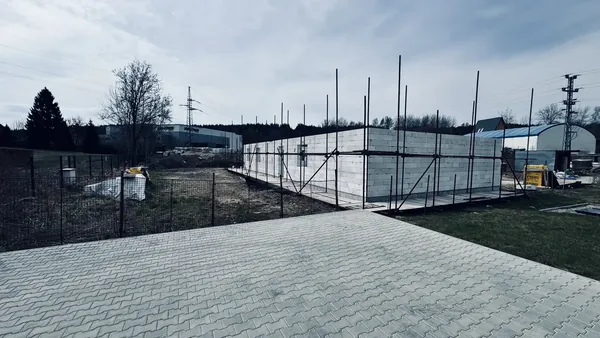 Průběh stavby Etapy II
